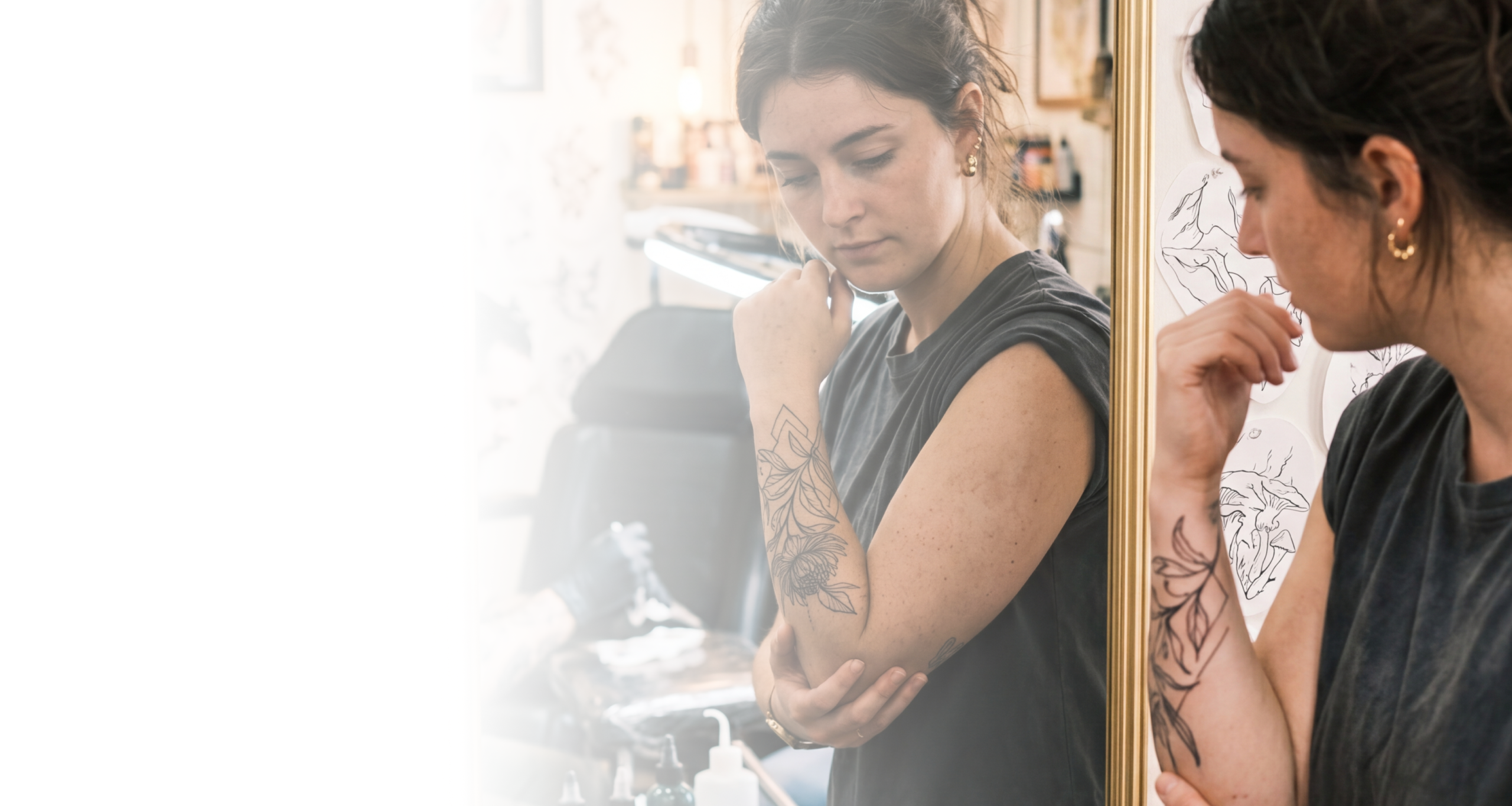 Inkigo tattoo try-on app built with Platano
